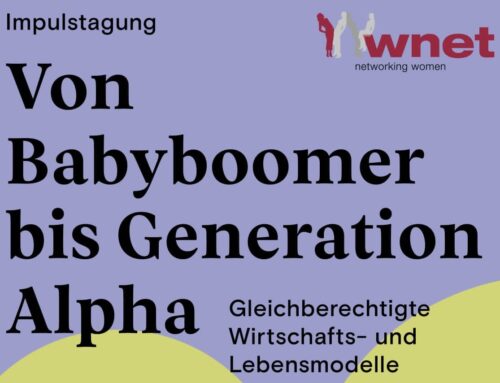 Wnet Impulstagung am 21.11.2023 “Von Babyboomern bis zur Generation Alpha: Gleichberechtigte Wirtschafts- und Lebensmodelle”