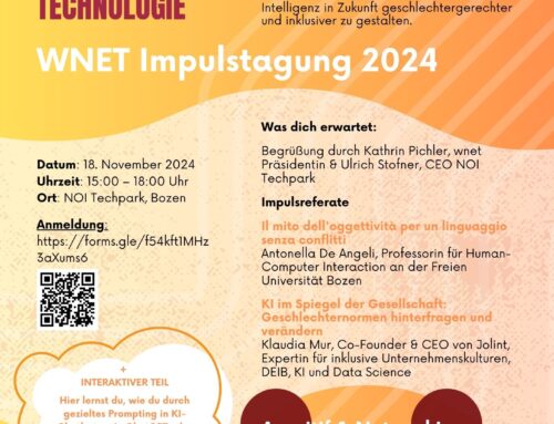 Save the Date: Wnet-Impulstagung 18.11.2024 „KI ohne Bias? Wie erreichen wir eine inklusive Technologie“